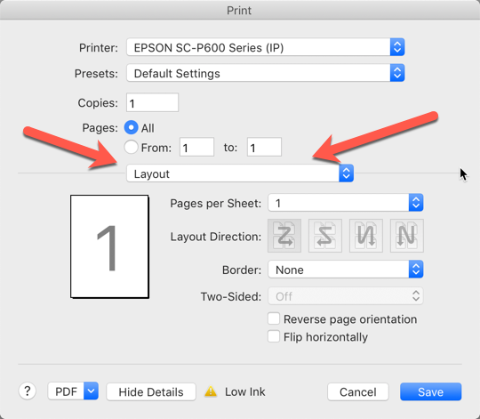 epson printer software for mac