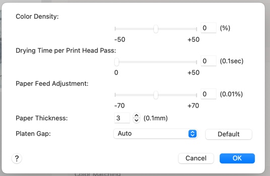 Adjusting the Paper Thickness Lever