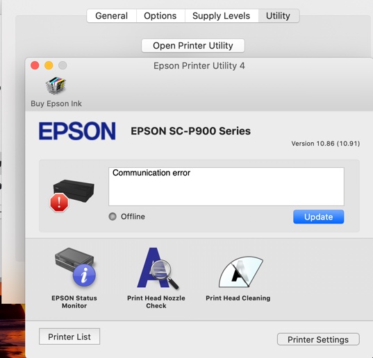 epson mac os