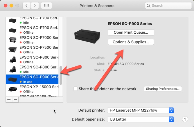 epson printer utility 4 download mac