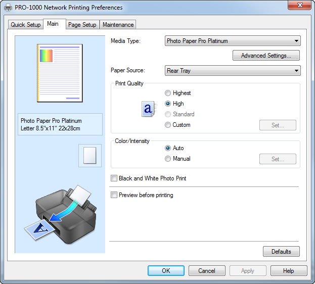 canon pro 1000 driver download