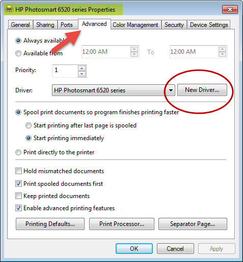 Fix the Custom Size Option for HP Inkjet