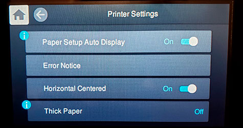 Printer Adjustments for Thick Papers - Platen Gap