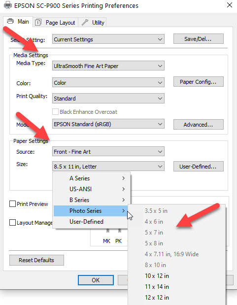 Epson SureColor P900 Windows Driver Software Tour