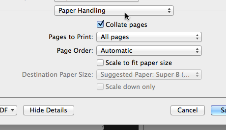 Paper Handling