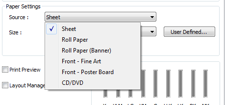 Paper Sizes