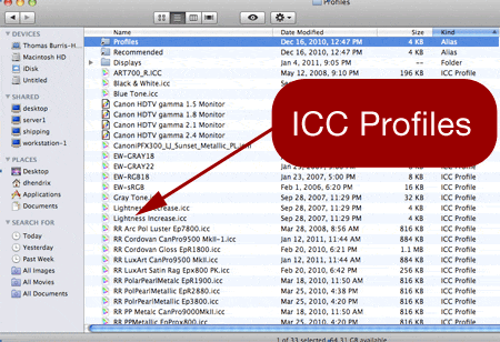 install icc profile mac photoshop