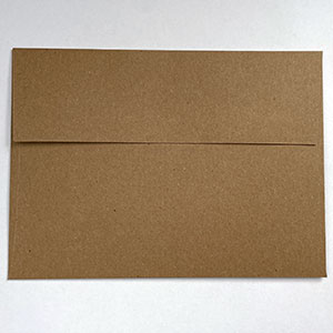 Kraft Paper Envelopes for Red River Greeting Cards